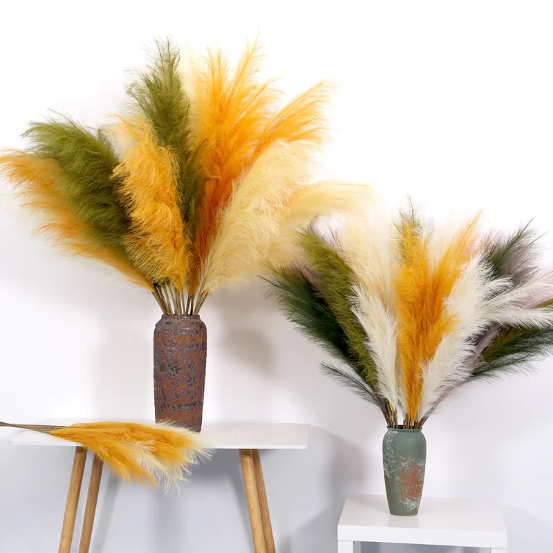 Artificial Pampas Grass 150cm Orange