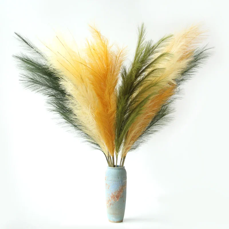 Artificial Pampas Grass BOHO 5pcs