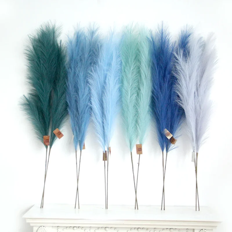 Artificial Pampas Grass BOHO 6pcs